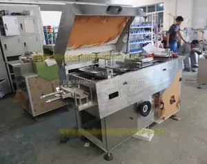 High speed paper box wrapping machine, automatic cellophane packing machine, PVC BOPP film packing machine