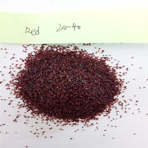 Đỏ nổ mìn phương tiện truyền thông <span class=keywords><strong>Garnet</strong></span>, <span class=keywords><strong>Garnet</strong></span> cát 20/40 trong Trung Quốc gernet cát cho phun cát - Product Image 3