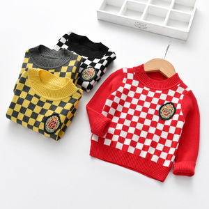 Nouveau design de <span class=keywords><strong>pull</strong></span> pour bébé, coton, col rond, design de pulls faits à la main pour enfants - Product Image 2