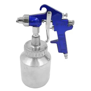 W-871 Air Spray Gun Cat Dinding Sprayer Viskositas Lem Spray Gun Warna-warni Pistol Cat Semprot untuk Tangki Tekanan