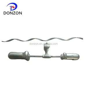 High voltage overhead lines,ADSS/OPGW cable fittings spiral vibration damper