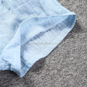 <span class=keywords><strong>Pantaloncini</strong></span> fantasia bambino tinta unita ragazzi e ragazze materiale di lino vestiti all'ingrosso lino bambini <span class=keywords><strong>corti</strong></span> - Product Image 6