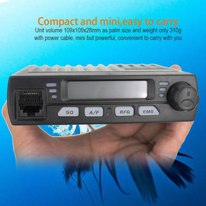 Anysecu Mini radio <span class=keywords><strong>CB</strong></span> mobile AM ou FM 27 MHz <span class=keywords><strong>CB</strong></span>-40M 8W Radio amateur mobile Intercom Bande citoyenne 26,965-27,405 MHz Talkie-walkie pour voiture - Product Image 3