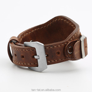Correas de Cuero Marrón y Negro para Relojes de Pulsera para Hombre - Product Image 3