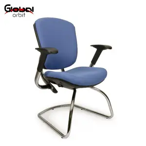 Ergonomic Furniture Executive Armrest Chair Conference Chair Without Wheels