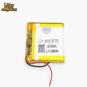 Rechargeable battery lithium polymer battery battery 3,7 V 303541, 500 mah Li-ion battery - Product Image 2