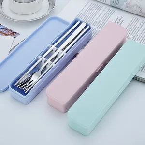 Juego <span class=keywords><strong>de</strong></span> Cubiertos para Camping <span class=keywords><strong>de</strong></span> 2 Piezas, <span class=keywords><strong>Acero</strong></span> Inoxidable 304, Pulido Espejo, Cuchara y <span class=keywords><strong>Palillos</strong></span> Tradicionales con Caja <span class=keywords><strong>de</strong></span> Regalo - Product Image 1