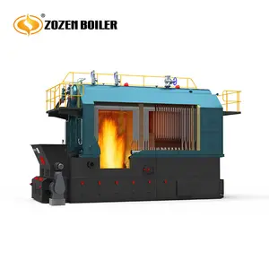 Fast delivery SZL biomass wood pellet fired 1mpa hot water boiler for food industry