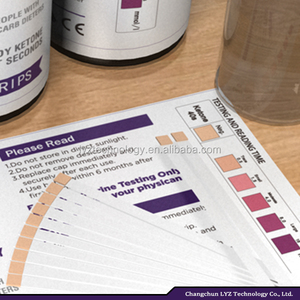 LYZ trempage D'<span class=keywords><strong>urine</strong></span> bandelette de <span class=keywords><strong>test</strong></span> cétoniques bandes <span class=keywords><strong>test</strong></span> cétone - Product Image 4