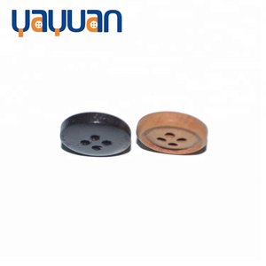 Vòng 4 lỗ tùy chỉnh nút môi trường thông tư nút gỗ tự nhiên quần áo phụ kiện màu sắc tùy chỉnh - Product Image 4