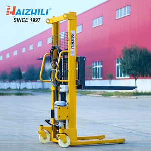 (CTY-D1T-1.6M) apilador manual de la mano del mástil del apilador de paleta 1000kg con <span class=keywords><strong>el</strong></span> motor - Product Image 2