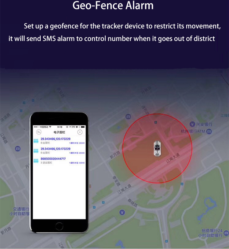 Sinotrack ST-905 Actifs GPS Tracker Avec Batterie Longue Durée Pour La Piste En Temps Réel
