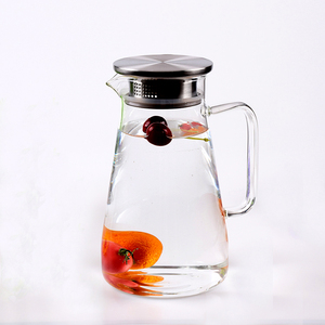 De vidrio borosilicato de alta <span class=keywords><strong>jarra</strong></span> de agua de vidrio de <span class=keywords><strong>la</strong></span> <span class=keywords><strong>jarra</strong></span> con mango 50 oz/1500 ml - Product Image 1