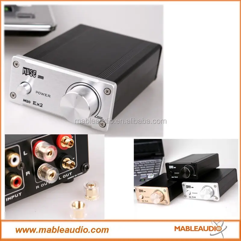 MUSE M20 EX2 TA2020 T-Amp Mini Stereo Amplifier 20WX2