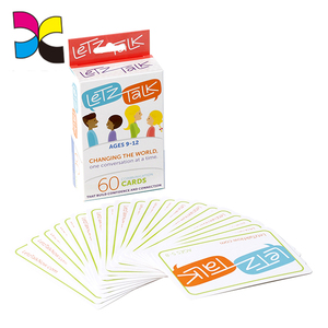 Laminated Alphabet Sight Words &amp; <strong>Phonics</strong> Printing Playing Card Printers - Product Image 1