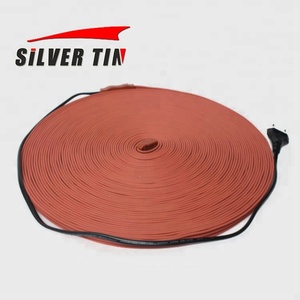 Tira Calefactora de Silicona de 25*1000mm, 100W 220V, Cinta/<span class=keywords><strong>Cable</strong></span> Calefactor para Tuberías - Product Image 2