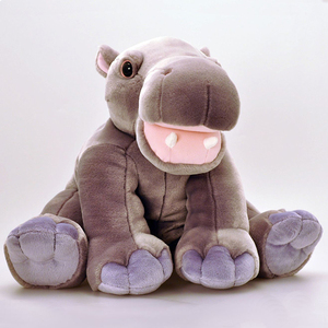 Fábrica de juguetes de peluche animal feliz hipopótamo de peluche de juguete - Product Image 6
