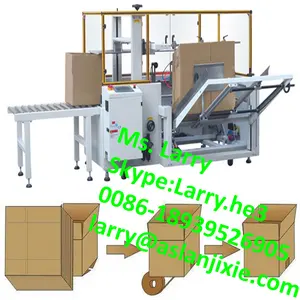 carton box folding machine/automatic carton forming machine