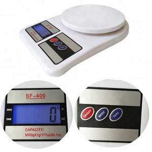 Usage domestique <span class=keywords><strong>petite</strong></span> <span class=keywords><strong>balance</strong></span> de LCD affichage en plastique blanc SF-400 5 kg/1g alimentaire <span class=keywords><strong>balance</strong></span> de <span class=keywords><strong>cuisine</strong></span> numérique - Product Image 4