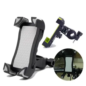 4 hooks 360 Degree Rotation Adjustable Universal Smartphone Bicycle Mount Mobile Bike Phone Holder for mobile