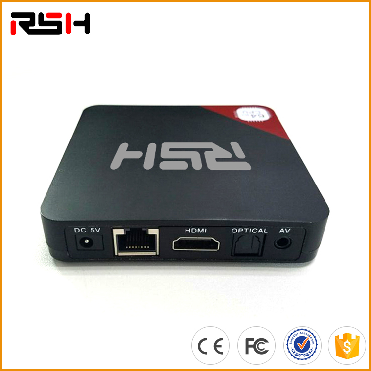 Android 6.0 os S905X Kodi 17.0 OEM caja de la TV androide 4 K HDMI2.0a al por mayor Google caja androide