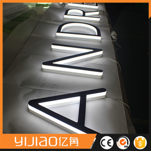 retroiluminado <span class=keywords><strong>rotulo</strong></span> <span class=keywords><strong>corporeo</strong></span> <span class=keywords><strong>led</strong></span> IP65 luminoso lateral en metacrilato para decoracion domestica - Product Image 1