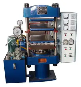 plate vulcanizing press 25Ton Small rubber hydraulic press machine for lab use