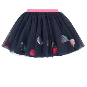 Kid kleding fabrikant mooie pretty kinderen puffy tulle rok