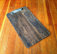 Pince plate en bois personnalisé, support de cuisine, pour restaurant, menu, restaurant, bon marché
