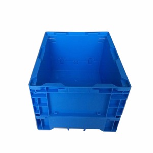QS 100% Virgin PP Turnover Box Hard Wall Plastic Stack Storage Box Industrial Plastic Turnover Crate Containers Moving Crate