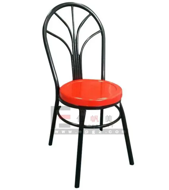 Modern Design Simple School Canteen Furniture Environmental Friendly Shape Single Chair for Adult
