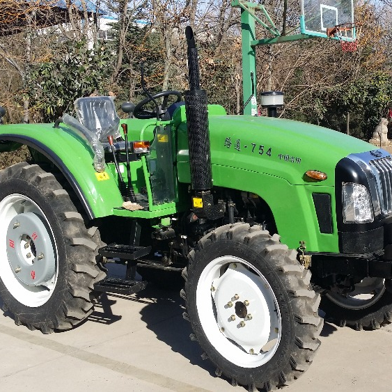 4WD 45HP колесный фермерский трактор с сертификацией EPA