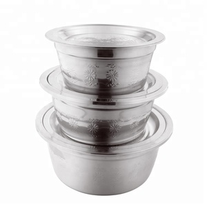 Ciotola per Olio in Acciaio Inossidabile Economica per il Mercato Africano / Lavabo 28cm-45cm - Product Image 3