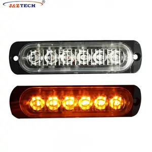 Chrome Housing Polizia LED Bar Luce Warning