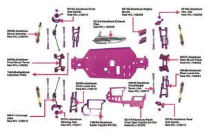 HSP 94106 Corse Auto Scala 1/10 Nitro Power 4wd Off Road Buggy - Product Image 6