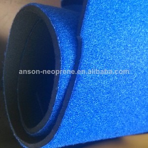 china lado del lazo de velcro hoja de neopreno - Product Image 1