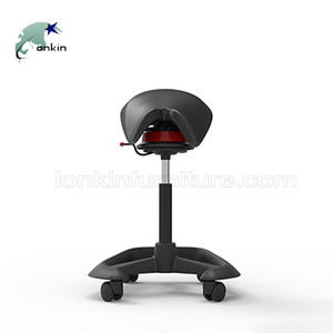 <strong>Height</strong> <strong>Adjustable</strong> Saddle Desk Chair With Fitness and YOGA <strong>Stool</strong> - Product Image 5