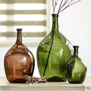 Style de luxe soufflé à la bouche <span class=keywords><strong>grand</strong></span> Style nordique sol Vases <span class=keywords><strong>en</strong></span> <span class=keywords><strong>verre</strong></span> Original coloré <span class=keywords><strong>Vase</strong></span> décor à la maison clair gros ventre bourgeon <span class=keywords><strong>Vase</strong></span> <span class=keywords><strong>en</strong></span> cristal - Product Image 1