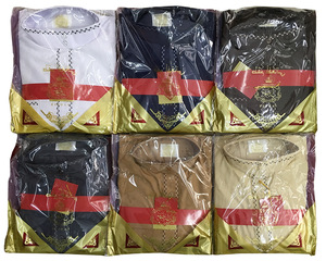Pure Color Polyester Malay Muslim <strong>Man</strong> <strong>Robe</strong> - Product Image 6