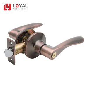 Door Knob Lock High Brightness Round Knob Tubular Door Lock With High Quality