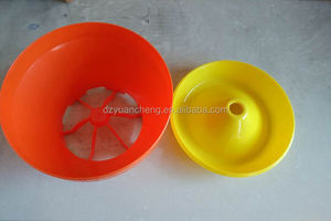 Turbo Chick Feeder Plastic Baby Chick Feeder Gebruik Voor Pluimvee Boerderij <span class=keywords><strong>Feeders</strong></span> En Drinkers Eendengans - Product Image 2
