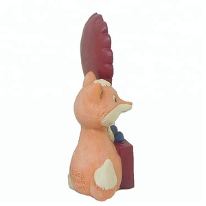 Saludos personalizados resina artesanía <span class=keywords><strong>serie</strong></span> <span class=keywords><strong>zorro</strong></span> y flores - Product Image 4