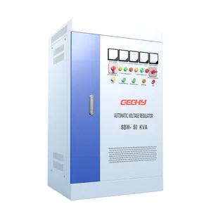 50KVA 3 phase 380v ac compensated automatic voltage stabilizer