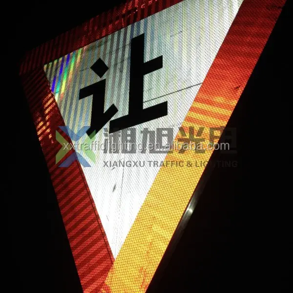industrial safety symbols traffic sign board reflective triangle