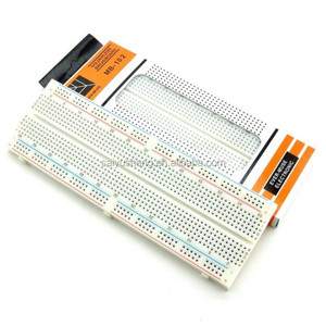 Stock new MB-102 830 Point Solderless <strong>BreadBoard</strong> 830-hole <strong>Breadboard</strong> Experimental <strong>Connection</strong> Board - Product Image 2