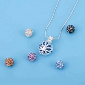 Pendentif en <span class=keywords><strong>perle</strong></span> <span class=keywords><strong>de</strong></span> Lotus en argent, cage, offre spéciale, nouvelle collection K303N08 - Product Image 2