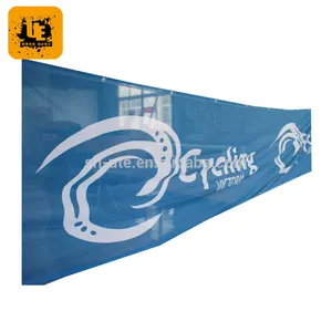 Mesh Banner Stof Afdrukken/geperforeerde Flex Banner/volledige Kleur Cmyk Hek Mesh