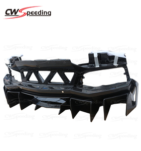 LÈVRE ARRIÈRE EN FIBRE DE CARBONE LÈVRE DE PARE-CHOCS ARRIÈRE DIFFUSEUR ARRIÈRE pour LAMBORGHINI <span class=keywords><strong>AVENTADOR</strong></span> LP700 720 750 KIT CARROSSERIE - Product Image 2