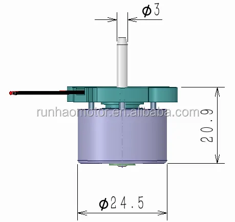 Motor do ventilador da china micro sem escova dc 5v bldc