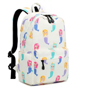 Laptop backpack bag for teens mermaid backpack for girls bagpack cartoon custom school bags backbag